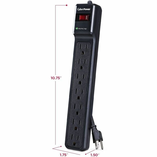 CyberPower CSB7012 Essential 7 - Outlet Surge with 1500 J - Image 3