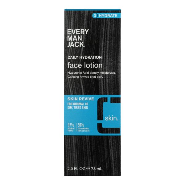 Every Man Jack - Face Lotion Revive - 1 Each-2.5 FZ - Image 2