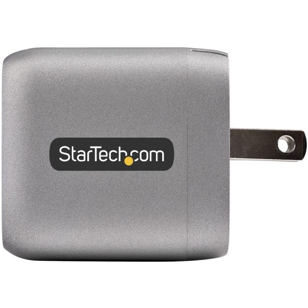 StarTech.com 30W USB-C Wall Charger, Portable GaN Charger w/ USB Power Delivery Fast Charging, USB-IF Certified, 6ft Cable, USB-C Charger - Image 7