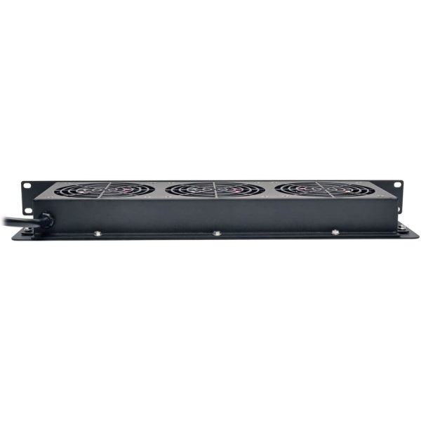 Eaton Tripp Lite Series SmartRack 1U Fan Tray, 3 120V High-Performance Fans, 210 CFM, 5-15P Plug - Image 2
