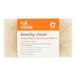 Full Circle Home - Coconut Scour Pads 3 Pack - CS of 10-CT
