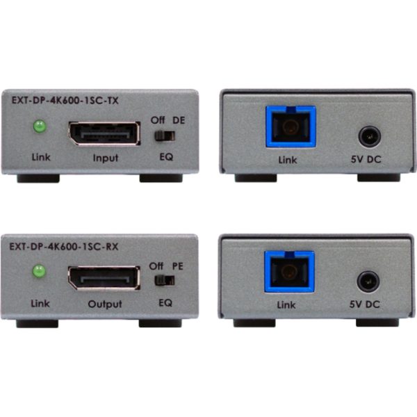 Gefen Ultra HD 600MHz DisplayPort 1.2 Extender over one SC-Terminated FiberOptic Cable - Image 2