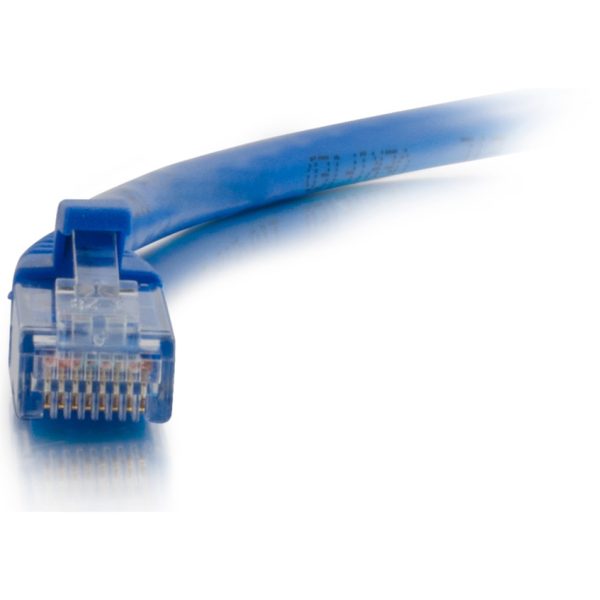 C2G 3ft Cat5e Ethernet Cable - Snagless Unshielded (UTP) - Blue - Image 2