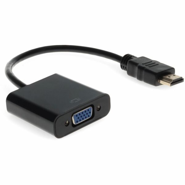 HP H4F02UT#ABA Compatible HDMI 1.3 Male to VGA Female Black Active Adapter For Resolution Up to 1920x1200 (WUXGA) - Image 7