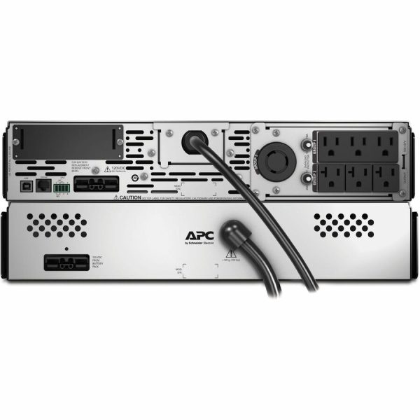 APC Smart-UPS X, Line Interactive, 3kVA, Rack/tower convertible 2U, 100V-127V, 3x 5-15R+3x 5-20R+1x L5-30R NEMA, SmartSlot, Extended runtime - Image 4