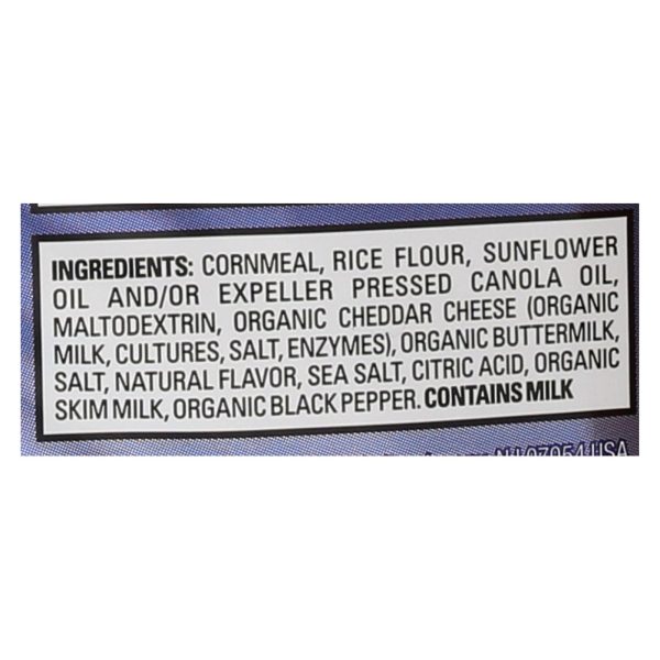 Pirate Brands Booty Puffs - Aged White Cheddar - Case of 12 - 4 oz. - Image 2