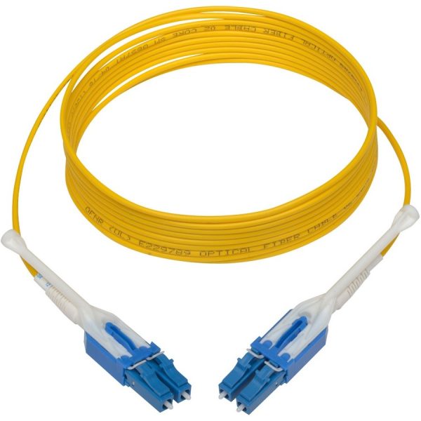Eaton Tripp Lite Series Duplex Singlemode 9/125 Fiber Patch Cable (LC/LC), Push/Pull Tabs, 3 m (10 ft.) - Image 6