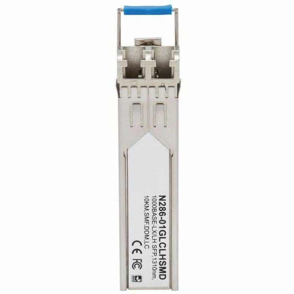 Eaton Tripp Lite Series Cisco-Compatible GLC-LH-SMD SFP Transceiver - 10/100/1000Base-LX/LH, DDM, Singlemode LC, 1310 nm, 10 km - Image 7