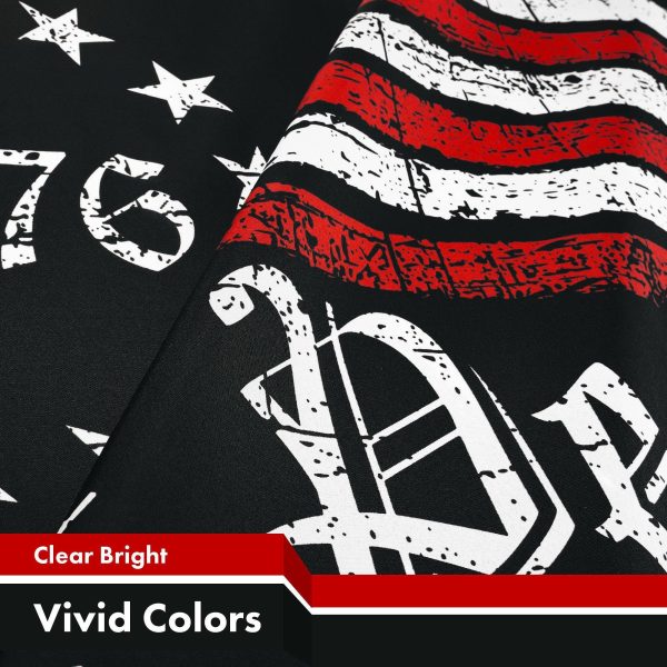 G128 3 Pack: We the People American Flag | 3x5 Ft | LiteWeave Pro Series Printed 150D Poly | Historical Flag, Indoor/Outdoor, Vibrant Colors, Brass Grommets, Thicker and More Durable Than 100D 75D - Image 3