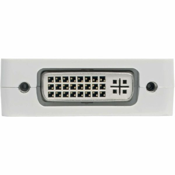 Eaton Tripp Lite Series USB-C Multiport Adapter (M/3xF) - 4K 60 Hz HDMI, 1080p VGA + DVI Ports, White - Image 3