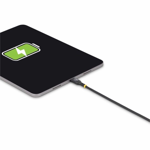 StarTech.com 3ft USB-C Charging Cable, USB-IF Certified USB C Cable, 240W PD EPR, USB 2.0 Type-C Laptop Charger Cord, TPE Jacket, M/M - Image 8