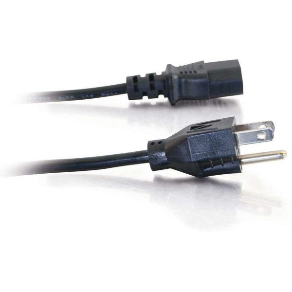 C2G 4ft Universal Power Cord - 16 AWG - NEMA 5-15P to IEC320C13 - Image 4