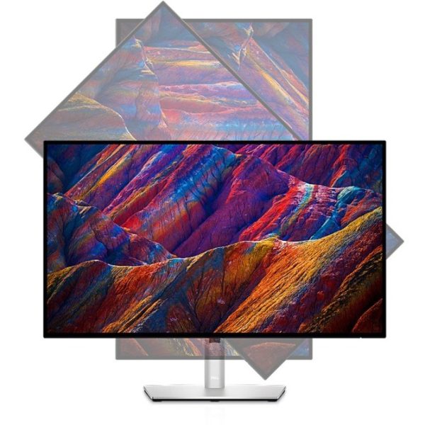 Dell UltraSharp U2723QE 27" Class 4K UHD LCD Monitor - 16:9 - Black, Silver - Image 2