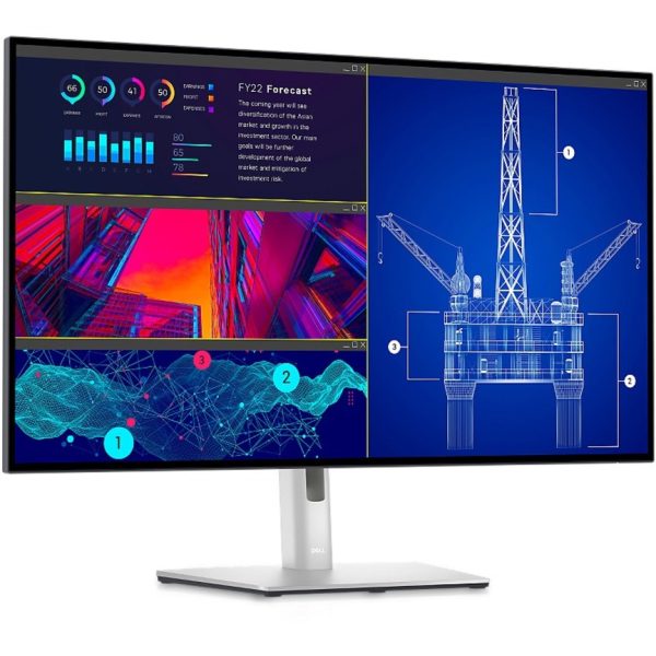 Dell UltraSharp U2723QE 27" Class 4K UHD LCD Monitor - 16:9 - Black, Silver - Image 5