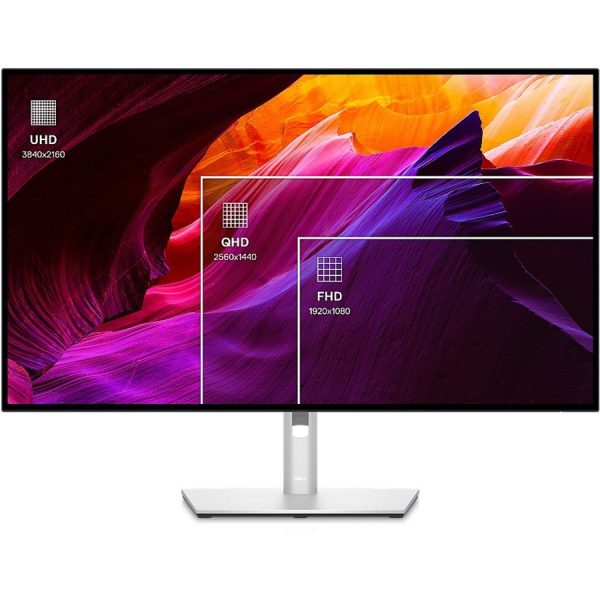 Dell UltraSharp U2723QE 27" Class 4K UHD LCD Monitor - 16:9 - Black, Silver - Image 7