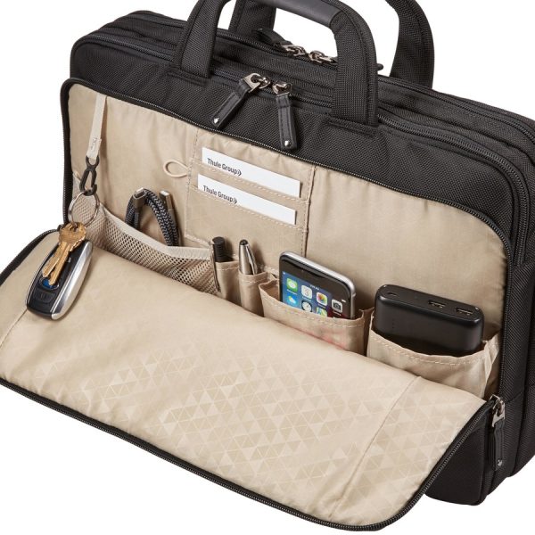 Case Logic NOTIA-116 Carrying Case (Briefcase) for 15.6" Notebook - Black - Image 5