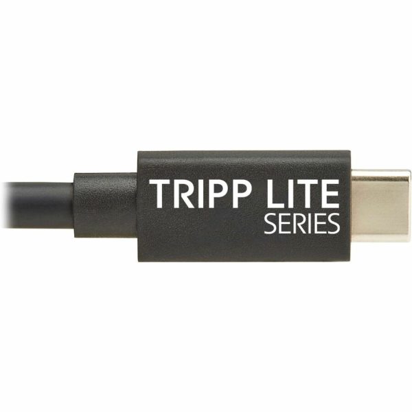 Eaton Tripp Lite series USB4 40Gbps Cable (M/M) - USB-C, 8K 60 Hz, 240W PD Charging, Black, 1.2 m (4 ft.) - Image 5