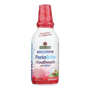 Nature's Answer - PerioWash Mouthwash Alcohol-Free Cinna Mint - 16 fl oz