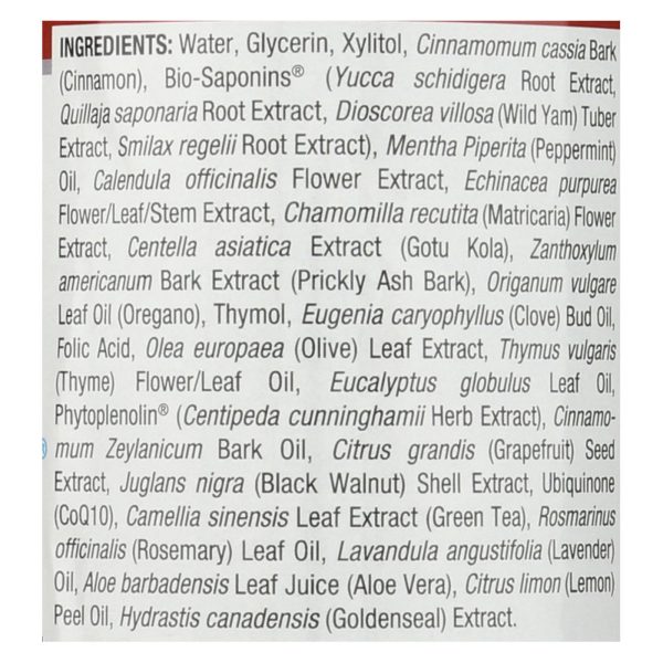 Nature's Answer - PerioWash Mouthwash Alcohol-Free Cinna Mint - 16 fl oz - Image 2