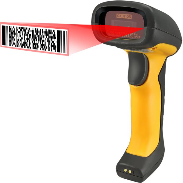 Adesso NuScan 5200TR - 2.4GHz RF Wireless Antimicrobial & Waterproof 2D Barcode Scanner - Image 3