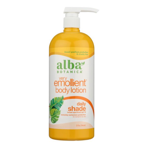 Alba Botanica - Very Emollient Natural Body Lotion SPF 15 - 32 fl oz - Image 2