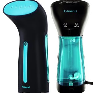 Steamer for Clothes Travel Handheld Portable Steamer for Garment and Fabric No Spitting Safe and Little Handy Compact Mini Clothing Steamer and Curtain with Accessories Black
