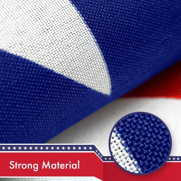 Puerto Rico PR Flag 3x5 Ft 3-Pack 150D Printed Polyester By G128 - Image 4
