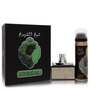 Lattafa Eau De Parfum Spray With  1.7 oz Deodorant Spray 1.7 oz for Men