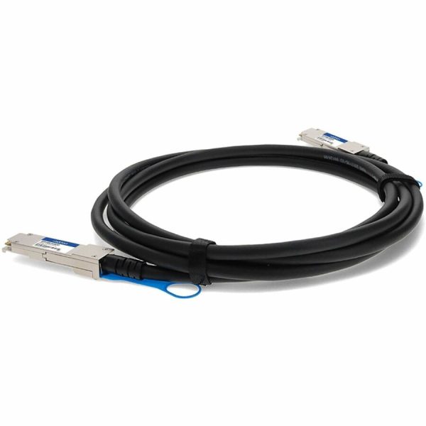 AddOn Cisco QSFP-100G-CU2M Compatible TAA Compliant 100GBase-CU QSFP28 to QSFP28 Direct Attach Cable (Passive Twinax, 2m) - Image 3