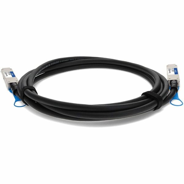 AddOn Cisco QSFP-100G-CU2M Compatible TAA Compliant 100GBase-CU QSFP28 to QSFP28 Direct Attach Cable (Passive Twinax, 2m) - Image 4