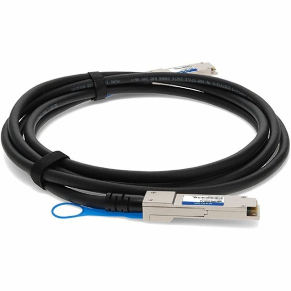 AddOn Cisco QSFP-100G-CU2M Compatible TAA Compliant 100GBase-CU QSFP28 to QSFP28 Direct Attach Cable (Passive Twinax, 2m) - Image 6