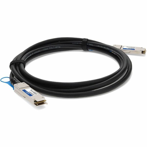 AddOn Cisco QSFP-100G-CU2M Compatible TAA Compliant 100GBase-CU QSFP28 to QSFP28 Direct Attach Cable (Passive Twinax, 2m) - Image 7