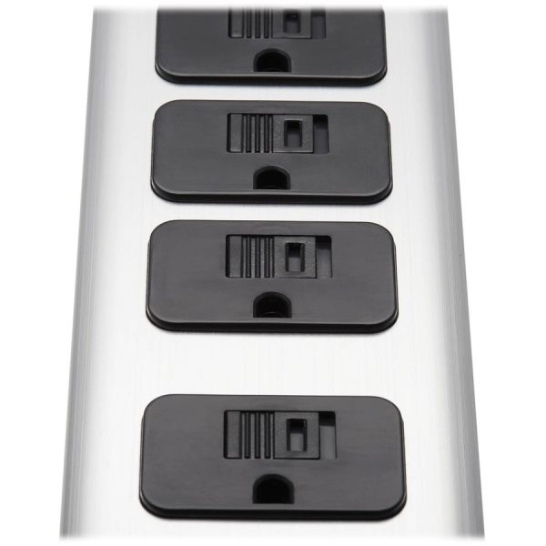 Eaton Tripp Lite Series 5-Outlet Surge Protector with 1 USB-A and 1 USB-C (3.9A Shared) - 6 ft. Cord, 2100 Joules, Metal Housing - Image 7