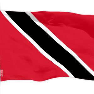 G128 Trinidad and Tobago Flag | 3x5 Ft | LiteWeave Pro Series Printed 150D Polyester | Country Flag, Indoor/Outdoor, Vibrant Colors, Brass Grommets, Thicker and More Durable Than 100D 75D Polyester