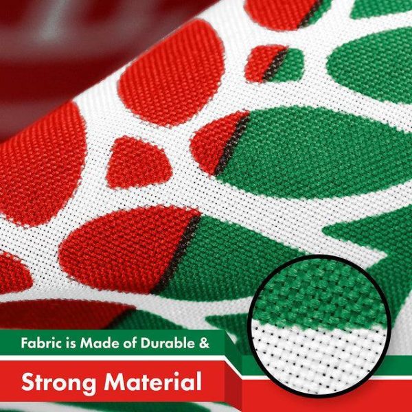 G128 5-Pack: Afghanistan Afghan Flag 3x5 FT Printed 150D Polyester - Image 4