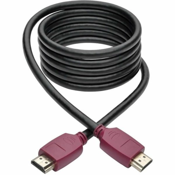 Eaton Tripp Lite Series 4K HDMI Cable with Ethernet (M/M) - 4K 60 Hz, Gripping Connectors, 6 ft. - Image 2