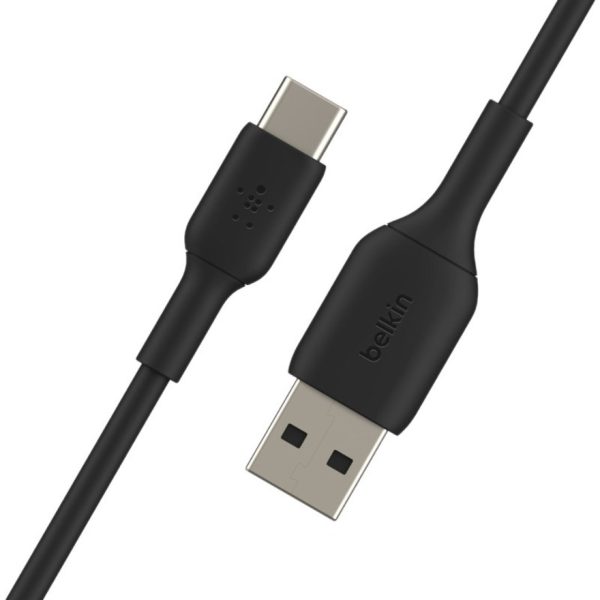 Belkin BoostCharge USB-C to USB-A Cable ( (2 meter / 6.6 foot, Black) - Image 3