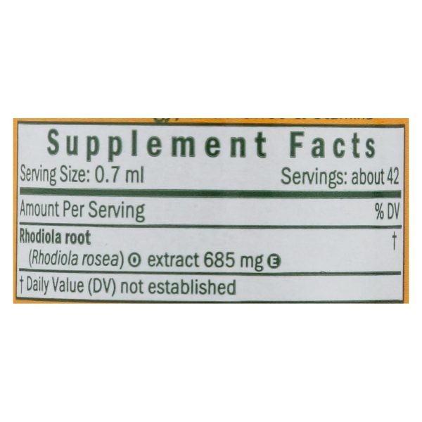 Herb Pharm - Rhodiola Whole Root - 1 Each-1 OZ