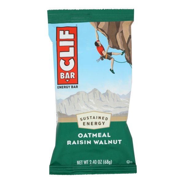 Clif Bar - Organic Oat Raisin Walnut - Case of 12 - 2.4 oz - Image 3