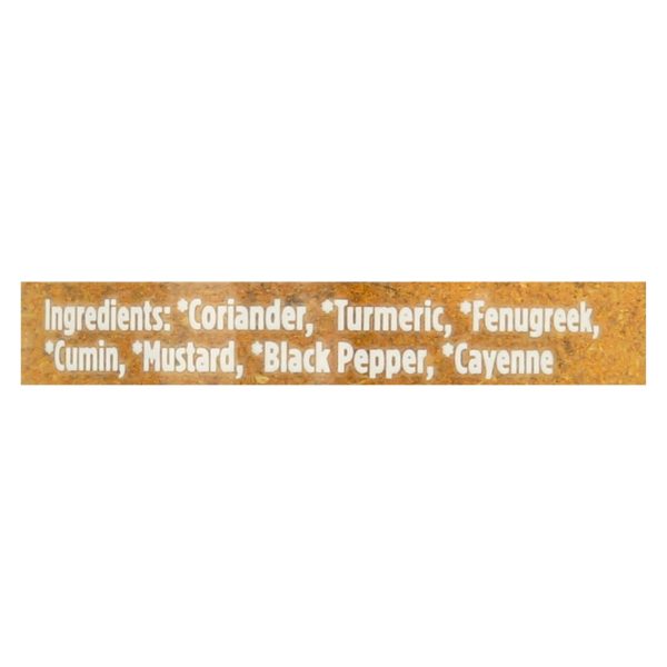 Spicely Organics - Organic Curry - Powder - Case of 3 - 1.7 oz. - Image 2