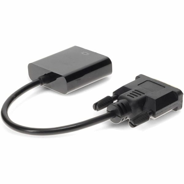 5PK DVI-D Single Link (18+1 pin) Male to VGA Female Black Active Adapters For Resolution Up to 1920x1200 (WUXGA) - Image 5