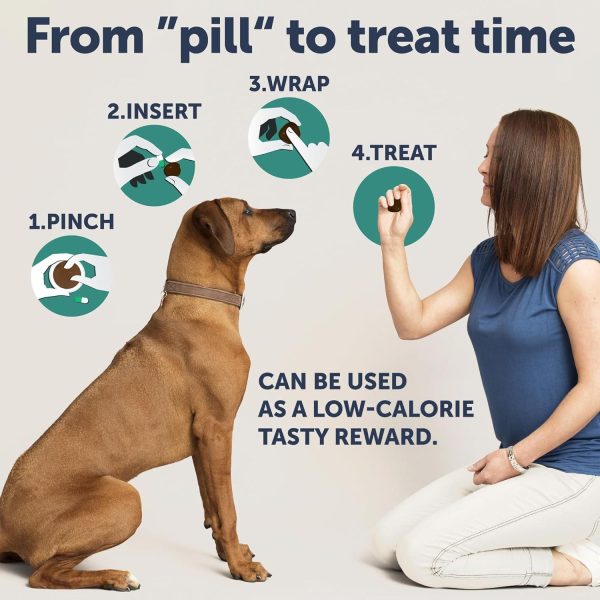 Pill wrap for Dogs   Wrap a Pill for Dogs   Make a Pocket to Hide Medication   Chicken Masker Treats   Easy to Swallow Masking Pouch   Soft Paste to Hide Capsules Tablets Drops   4.2 oz   USA Made - Image 6