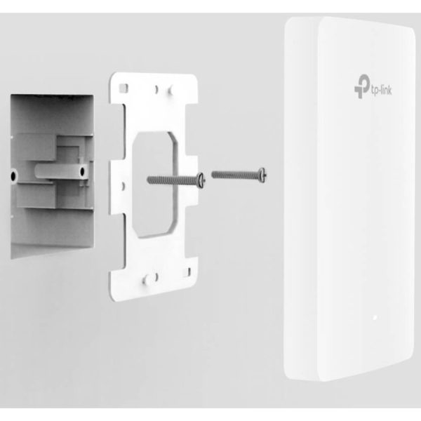 TP-Link Omada EAP615-Wall - Omada Business WiFi 6 AX1800 in-Wall Wireless Gigabit Access Point - Image 4