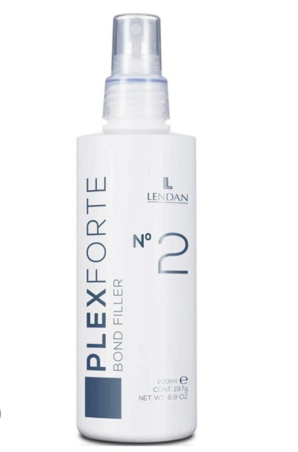 Damaged Hair Repair Treatment   Plex Forte Nº2 Bond Filler   200 ml   Strengthens Hair   Nourishes and Repairs Damaged Hair   Preserves Color Longer   Heat Protector