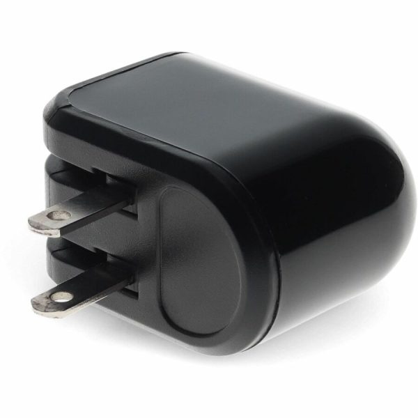 AddOn Wall Plug to USB 2.0 (A) 5V 2.4A for US Black - Image 3