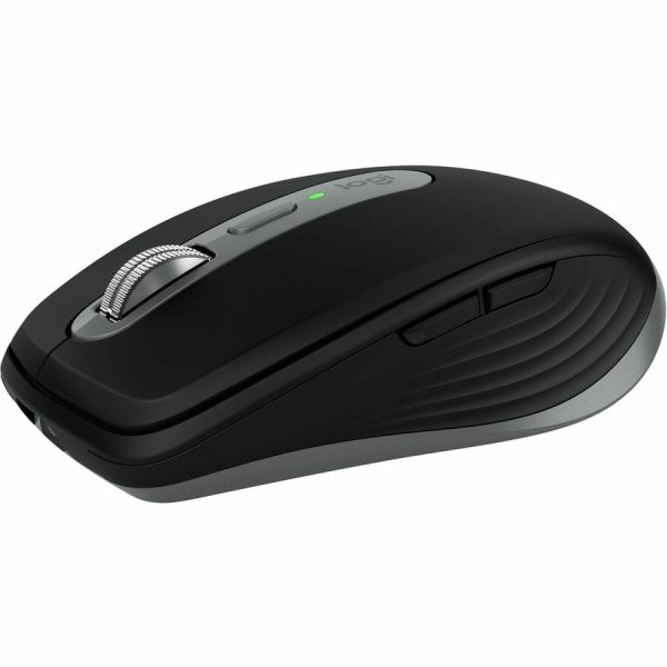 Logitech MX Anywhere 3S for Mac, Compact Wireless Bluetooth Mouse, 8K DPI Any-Surface Tracking, Quiet Clicks, USB C, Wireless Mouse for MacBook Pro, Macbook Air, iMac, iPad (Space Grey)