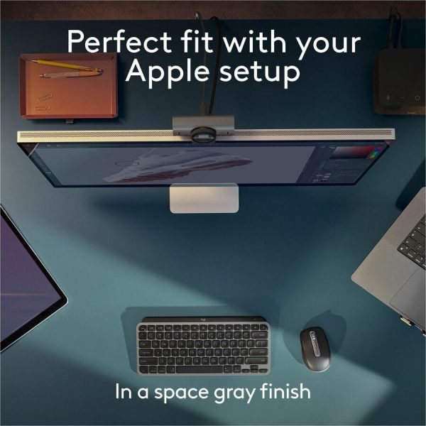 Logitech MX Anywhere 3S for Mac, Compact Wireless Bluetooth Mouse, 8K DPI Any-Surface Tracking, Quiet Clicks, USB C, Wireless Mouse for MacBook Pro, Macbook Air, iMac, iPad (Space Grey) - Image 9