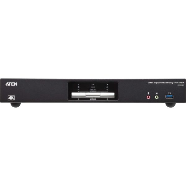 ATEN 2-Port USB 3.0 4K DisplayPort Dual Display KVMP Switch-TAA Compliant - Image 3