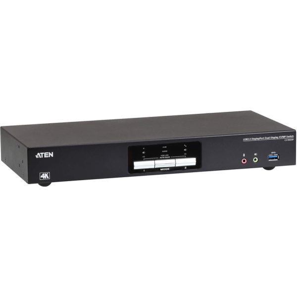 ATEN 2-Port USB 3.0 4K DisplayPort Dual Display KVMP Switch-TAA Compliant - Image 6