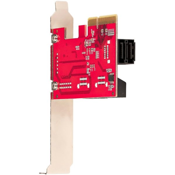 StarTech.com SATA PCIe Card, 6 Port PCIe SATA Expansion Card, 6Gbps SATA Adapter, Stacked SATA Connectors, PCI Express to SATA Converter - Image 6
